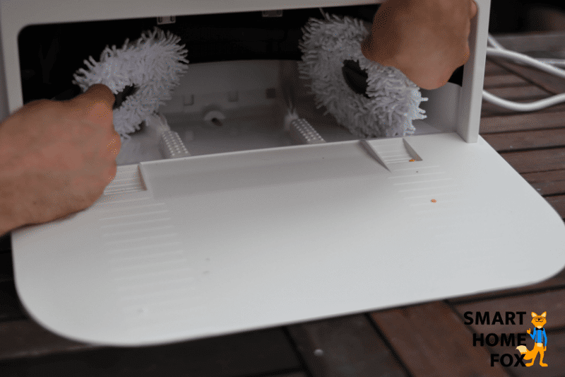 Reinigungsvorrichtung der Yeedi Mop Station für die beiden Wischpads